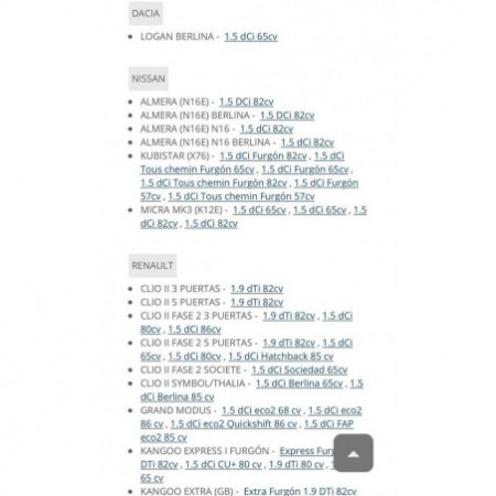 Sensor cigueñal 1500 1900 dci