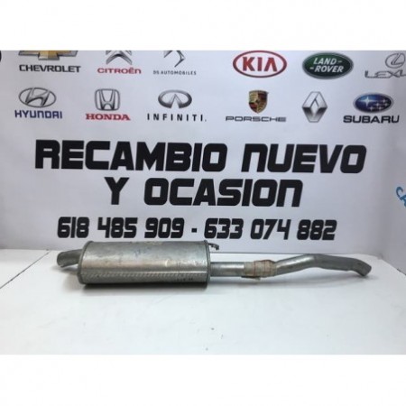 Escape trasero opel corsa td nuevo