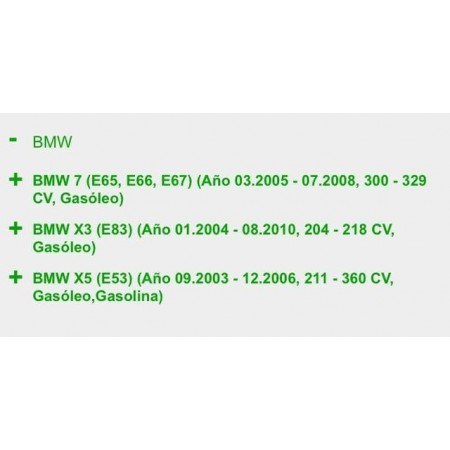 Filtro caja cambio automática bmw