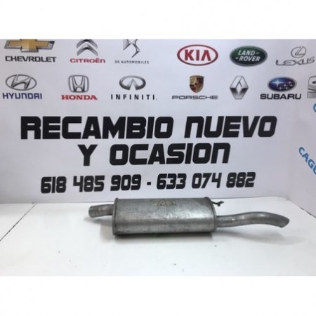 Escape trasero opel corsa A